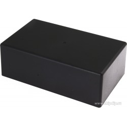 Корпус для РЭА G1034BA, 151х90х50.9мм, пластик, черный, алюминиевая панель